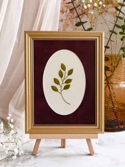 Obraz gałązka: grape in red wine